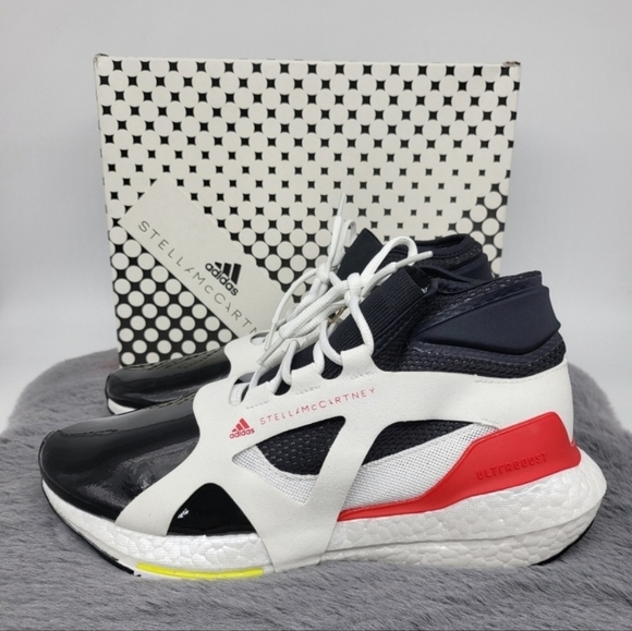 New Adidas Stella McCartney x Women's UltraBoost 21 Running Shoes Size 9.5 - Picture 2 of 7